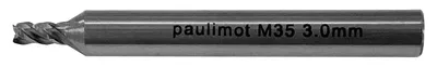 Produktbild von PAULIMOT Schaftfräser, 45°, 4-schneidig 3 mm