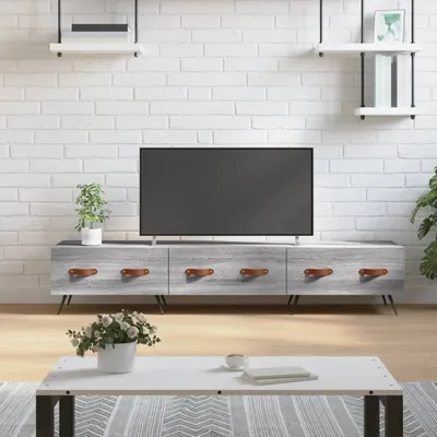Produktbild von The Living Store TV-Schrank Grau Sonoma 150x36x30 cm Holzwerkstoff