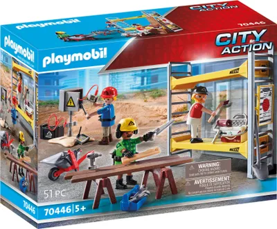 Produktbild von PLAYMOBIL City Action 70446 Rusztowanie z rzemieślnikami