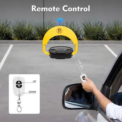 Immagine prodotto di Parcheggio retrattile elettrico - Con telecomando e striscia riflettente - 6,2 kg