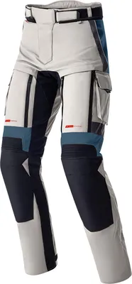 Obrázok produktu pre RST Pro Series Adventure, motocyklové textilné nohavice, vodeodolné, strieborné/modré, veľkosť 42