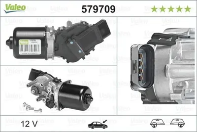 Produktbild von Valeo Wischermotor vorne für Audi A2