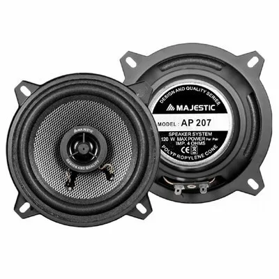 Immagine prodotto di Nuovo Majestic AP-207 altoparlante per auto a 2 vie 120 W 2 pezzo/i