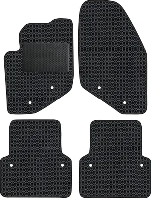Produktbild von Auto-Fußmatten Set EVA für Volvo S80 I (1998-2007), robust, wasserdicht, mit Zusatzverstärkung