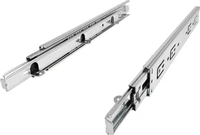 Produktbild von SOTECH 1 Paar (2 St.) Schubladenschienen Vollauszug mit Auflagewinkeln Länge 250 mm Tragkraft 45 kg Höhe 45 mm