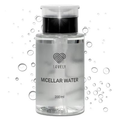 Produktbild von Mizellenwasser Wimpernverlängerung Wimpernreinigung Gesichtsreinigung von Lovely, 1x 200ml