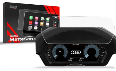 Produktbild von Matte Autodisplayfolie für Audi A3 8Y Virtual Cockpit 10,25" (2020-2025), Grizz Protector