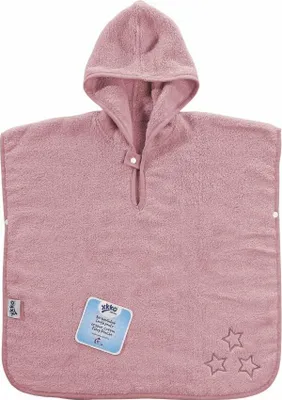 Obrázok produktu pre XKKO OrganicBavlnené pončo - Baby Pink Stars