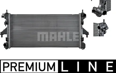 Produktbild von MAHLE CR 880 000P Kühler Wasserkühler Motorkühler für FIAT Ducato Kastenwagen (250, 290) Ducato Pritsche / Fahrgestell (250, 290) Ducato Bus