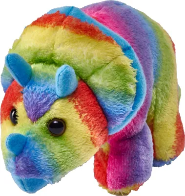 Image de Wild Republic - Kuscheltier - Pocketkins Eco - Rainbow -Triceraptos