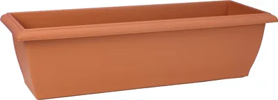 Produktbild von Blumentopf Evolution 84 - terrakotta Farbe - große Pflanzenbox