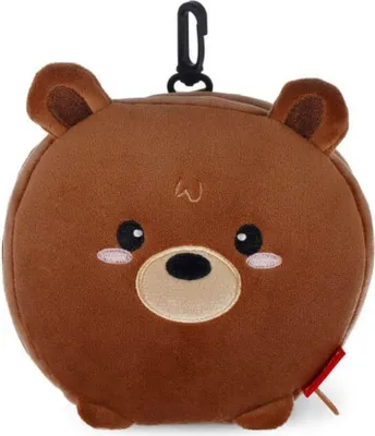 Produktbild von Travel Pillow With Eye Mask - My Travel Buddy - Teddy Bear