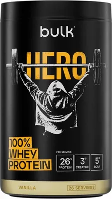 Produktbild von Bulk Hero 100% Whey Protein (910g) Vanilla - Eiweiße - Molkenprotein-Mischung