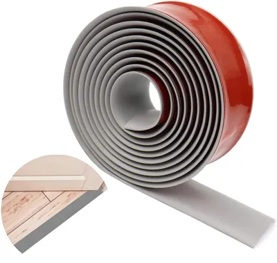 Image de Profil de sol en PVC étanche avec bande adhésive 3M