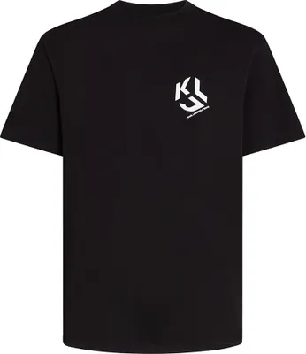 Produktbild von Karl Lagerfeld Reg Monogram Kurzarm-t-shirt Schwarz M Mann Schwarz M