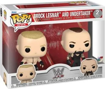 Image de WWE - Brock Lesnar et Undertaker - Funko Pop ! Vinyle