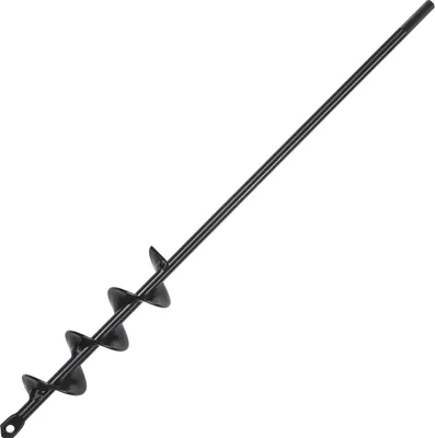 Image de Tarière VEVOR pour planter, 1,6 x 16,5 pouces, tarière hélicoïdale pour planter des bulbes et creuser des trous, foret hexagonal 3/8 pouces