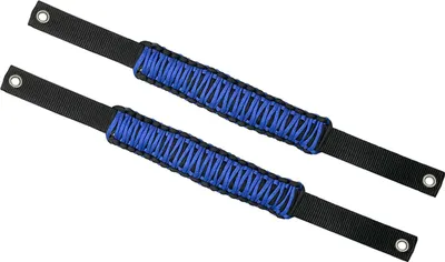 Obrázok produktu pre 2ks Auto Roll Bar Paracord Grab Handles Grip Handles Náhrada pre Ford Bronco Jeep Wrangler