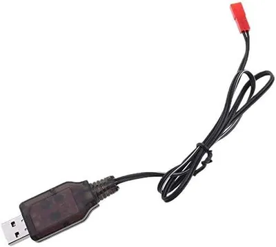 Obrázok produktu pre USB nabíjačka 6 V MH-Ni-CD pre batérie na diaľkové ovládanie hračiek | JST 2P kábel | ochrana proti nabíjaniu a skratu | vhodné pre drony, lietadlá