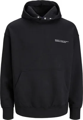 Obrázek produktu pro Mikina s kapucí Jack&Jones 12245926-Black pro Pánské