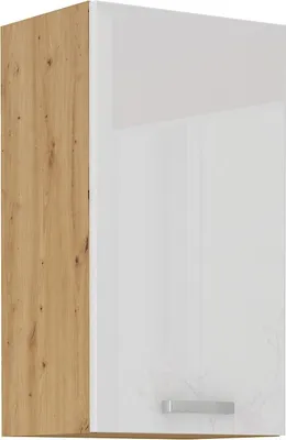 Zdjęcie produktu dla Szafka kuchenna górna ADARA – szerokość 40 cm, biała/dąb artisan