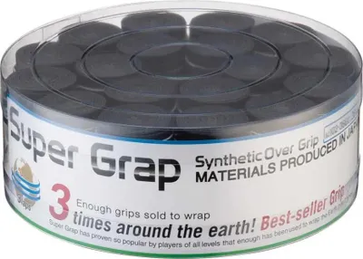 Produktbild von Yonex Super Grap Ac102ex Tennis-overgrip 36 Einheiten Schwarz  Schwarz One Size