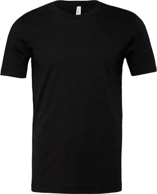 Produktbild von Canvas 3001CVC | Herren  Heather CVC Short Sleeve Tee - Farbe: Heather Black - Größe: M