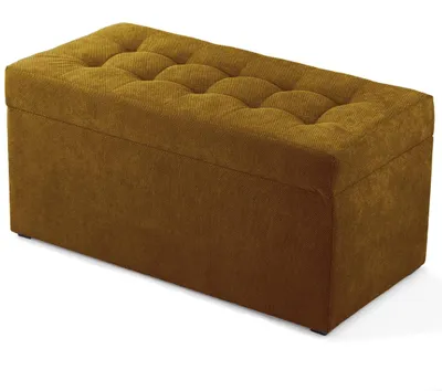 Obrázek produktu pro MG Design, zelený podnožový taburet, 45x90 cm - s úložným prostorem 100 litrů, nosnost až 300 kg, stabilní a snadno udržovatelný, vhodný do obývacího pokoje, ložnice a chodby