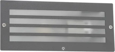 Produktbild von Moderne Einbauleuchte Dunkelgrau IP44 Hurricane