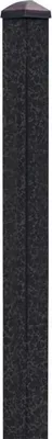 Produktbild von Zaunpfosten Mod. U antik - Farbe: antik schwarz, für Zaunhöhe: 103 / 110 cm, Länge: 110 cm