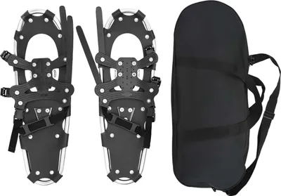 Zdjęcie produktu dla 3 w 1 Rakiety śnieżne Srebrny i czarny 63 x 21 cm