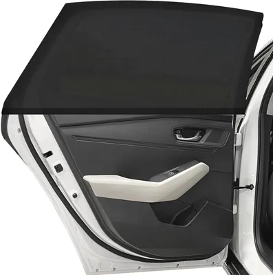 Productafbeelding van Autozonwering voor baby's - 2 stuks - UV - En verblindingsbescherming - Universeel - Meeste auto's
