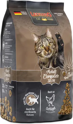 Produktbild von Leonardo Cat Food 753105, Adult, jede Rasse, Geflügel, 300 g