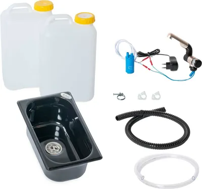 Image de 230V Kit lave-mains évier 265x160x100mm Barwig 19L Vito T3 T4 T6 Citroe