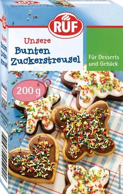 Produktbild von RUF Bunte Zuckerstreusel 200g