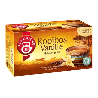 Immagine prodotto di Teiera Tè Rooibos alla vaniglia aromatizzato con aroma di vaniglia 35g