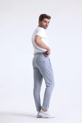 Produktbild von Herren Sweatpants Normalgröße | Kollektion-8083 | Grau | XXL