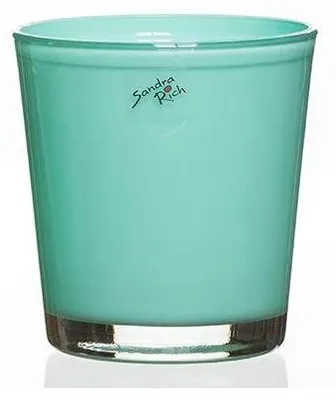 Produktbild von Glas Orchideentopf Blumentopf ORCHID hellblau H. 13,5cm D. 12,5cm Sandra Rich