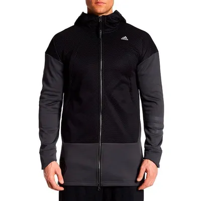 Produktbild von Adidas Männer Jugend Basketball Sweatshirt schwarz AX8407 L