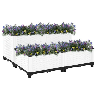 Immagine prodotto di vidaXL Letto rialzato 80x80x38 cm in polipropilene