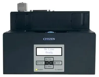 Zdjęcie produktu dla Citizen CL-S400DT, bezpośrednio termiczny, 203 x 203 DPI, 150 mm/s, Czarny