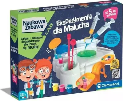 Obrázek produktu pro Clementoni Zábavné vědecké experimenty pro děti 50895 - Vzdělávací hračky
