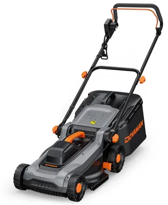 Image de Tondeuse électrique - 1500 W, fonctionnement filaire - Largeur de coupe de 36 cm - Réglage de la hauteur de coupe sur 6 positions - Bac de ramassage de 40 litres - Fonction 2-en-1 : mulching et ramassage - Couleur : noir
