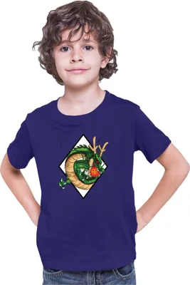 Zdjęcie produktu dla Koszulka Dziecięca Dragon Anime Manga Ball Z Shenron 01, 3-4 Jahr - 104 / Ciemnoniebieski