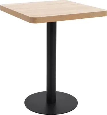 Immagine prodotto di vidaXL Tavolo da bistrot marrone chiaro 60x60 cm MDF