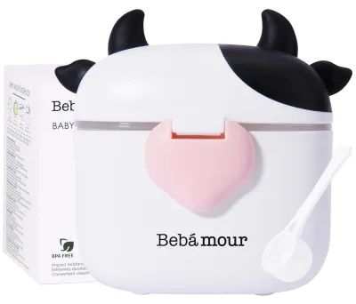 Zdjęcie produktu dla Dozownik do mleka w proszku dla niemowląt o dużej pojemności, 450 ml