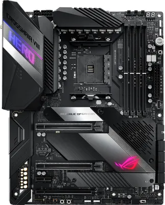 Obrázok produktu pre ASUS ROG Crosshair VIII Hero (WI-FI) - Základná doska - ATX - Socket AM4 - AMD X570 Chipsatz - USB-C Gen2, USB 3.2 Gen 1, USB 3.2 Gen 2 - Bluetooth, Gigabit LAN, 2,5 Gigabit LAN, Wi-Fi - HD Audio (8 kanálov)