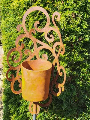 Immagine prodotto di Torcia da giardino in acciaio inox Curl
