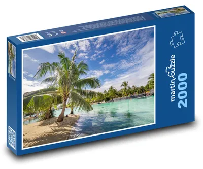 Obrázek produktu pro martinpuzzle - Puzzle 2000 - Palmy - pláž, dovolená