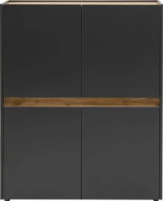Produktbild von Highboard City - Anthrazit Wotan Eiche